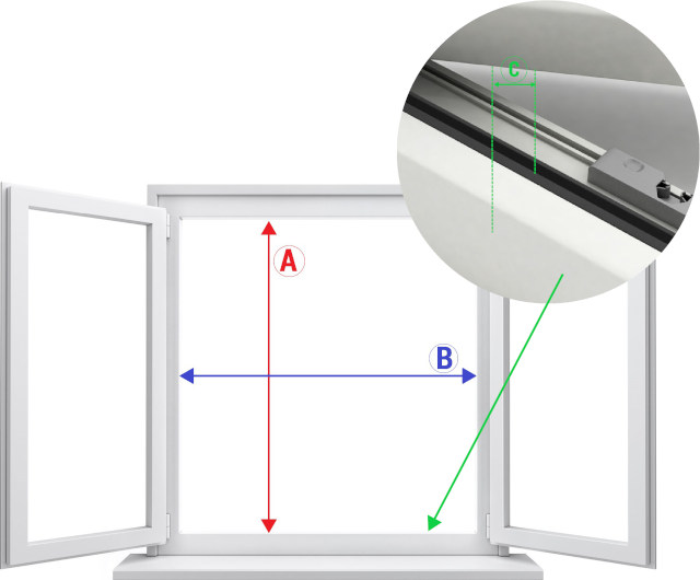 Hogyan mérjük meg az ablak méretét egy szúnyoghálóhoz